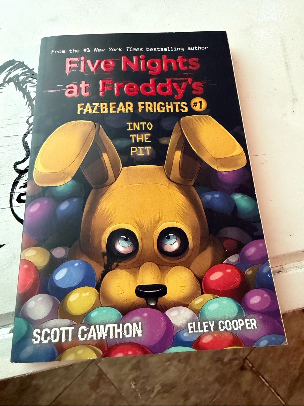 Fazbear Frights #1 Into the Pit - Yellow Cover